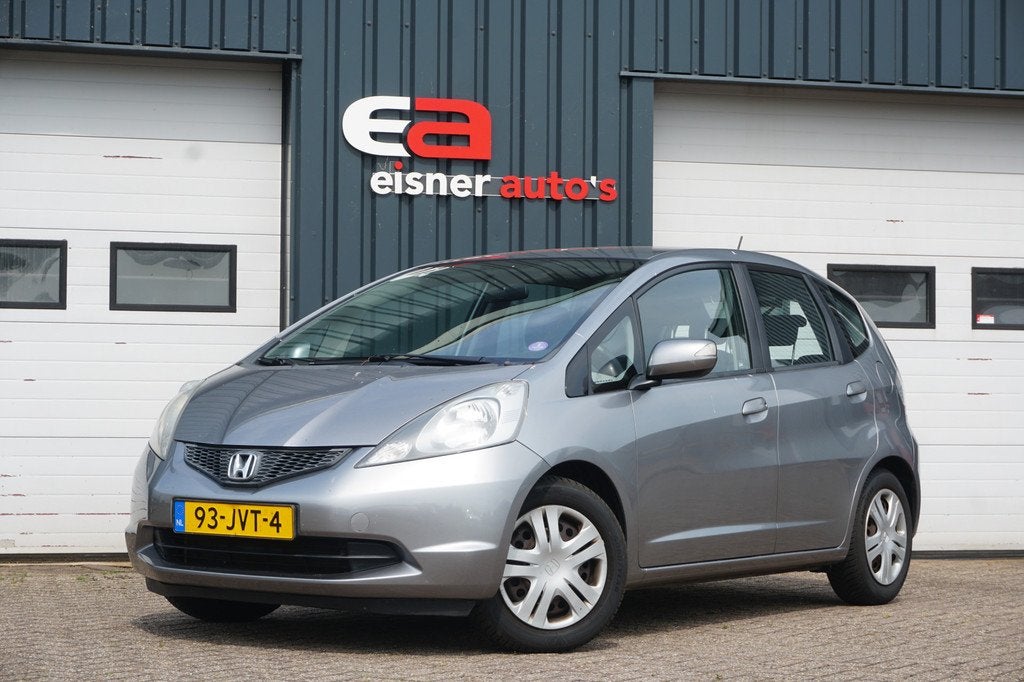 Honda Jazz 1.4 Comfort | CLIMA | TREKHAAK | (bj 2009), Auto's, Honda, Voorwielaandrijving, Zwart, 4 cilinders, Origineel Nederlands