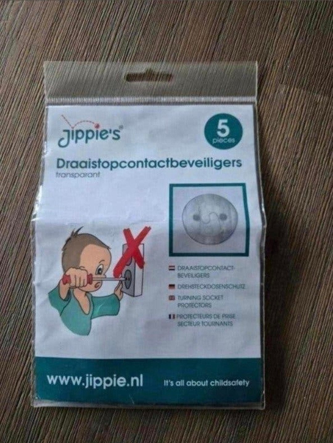 Jippie's stopcontactbeveiligers draaistopcontact beveiligers, Ophalen of Verzenden, Nieuw