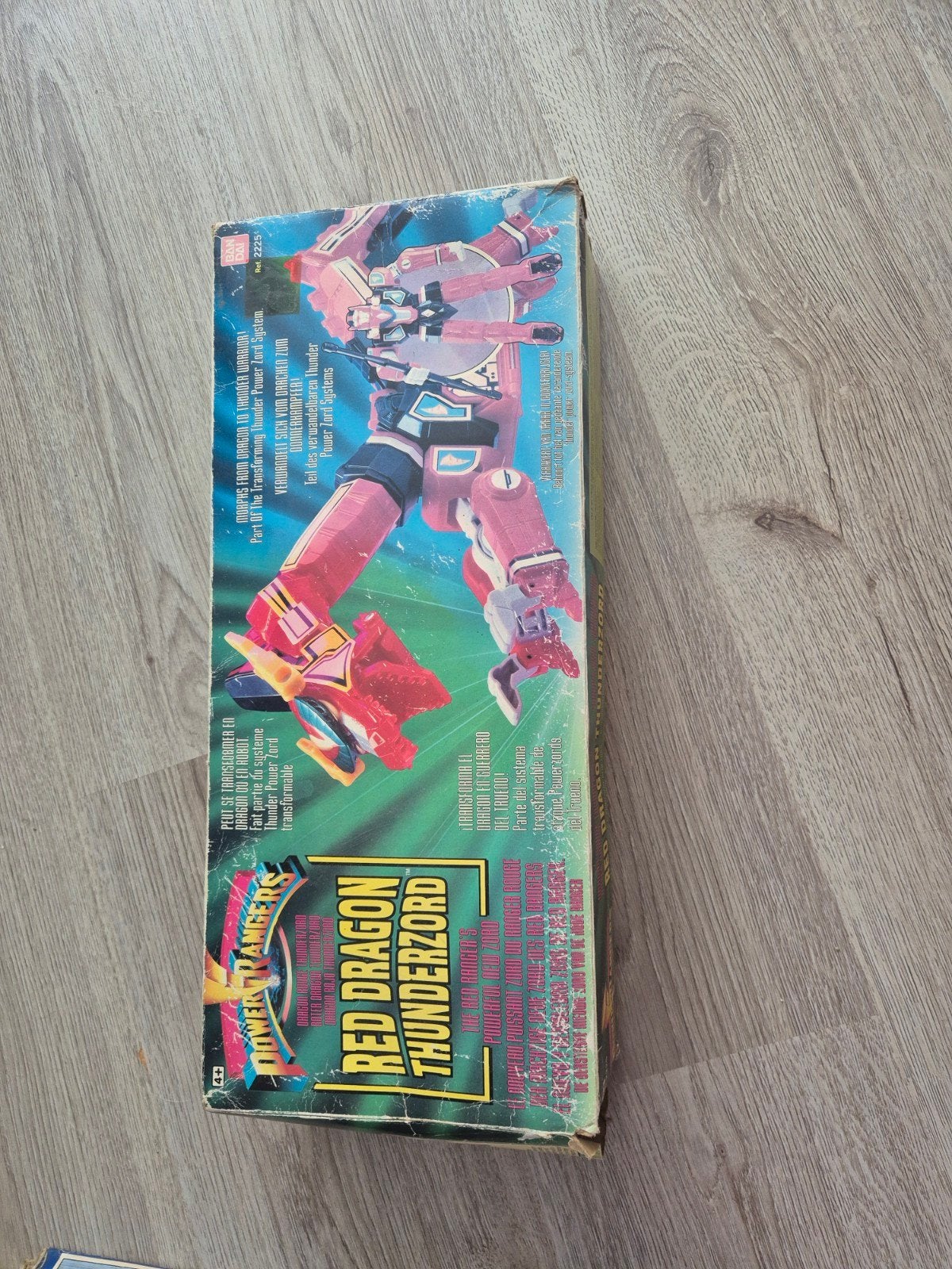Power Ranger red dragon, Ophalen, Gebruikt