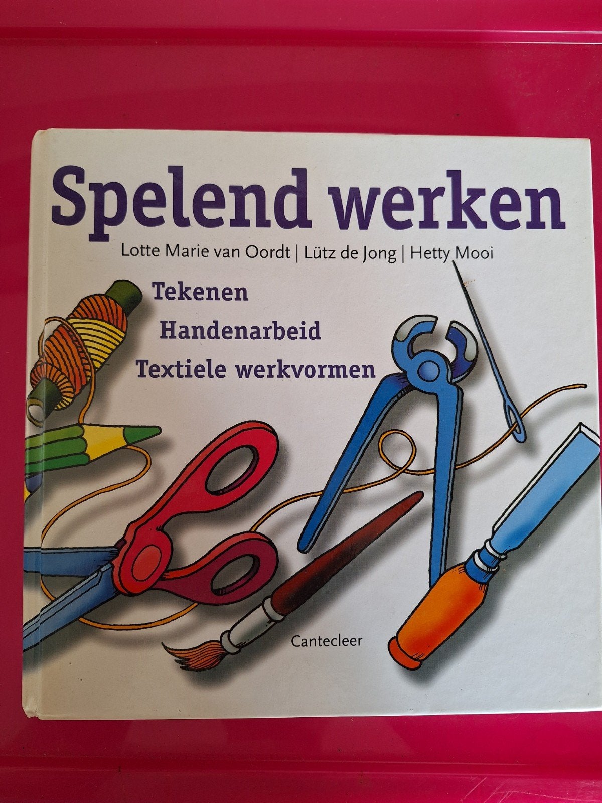 Spelend Werken - Knutselboek voor Tekenen, Handenarbeid, Meerkleurig, Ophalen of Verzenden, Zo goed als nieuw, Papier of Karton