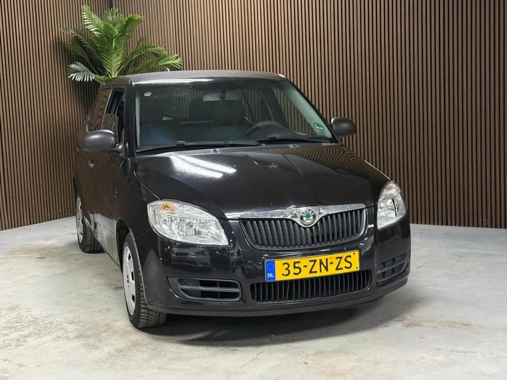Skoda Fabia 1.2 Classic (bj 2008), Auto's, 60 pk, 1198 cc, Zwart, Origineel Nederlands