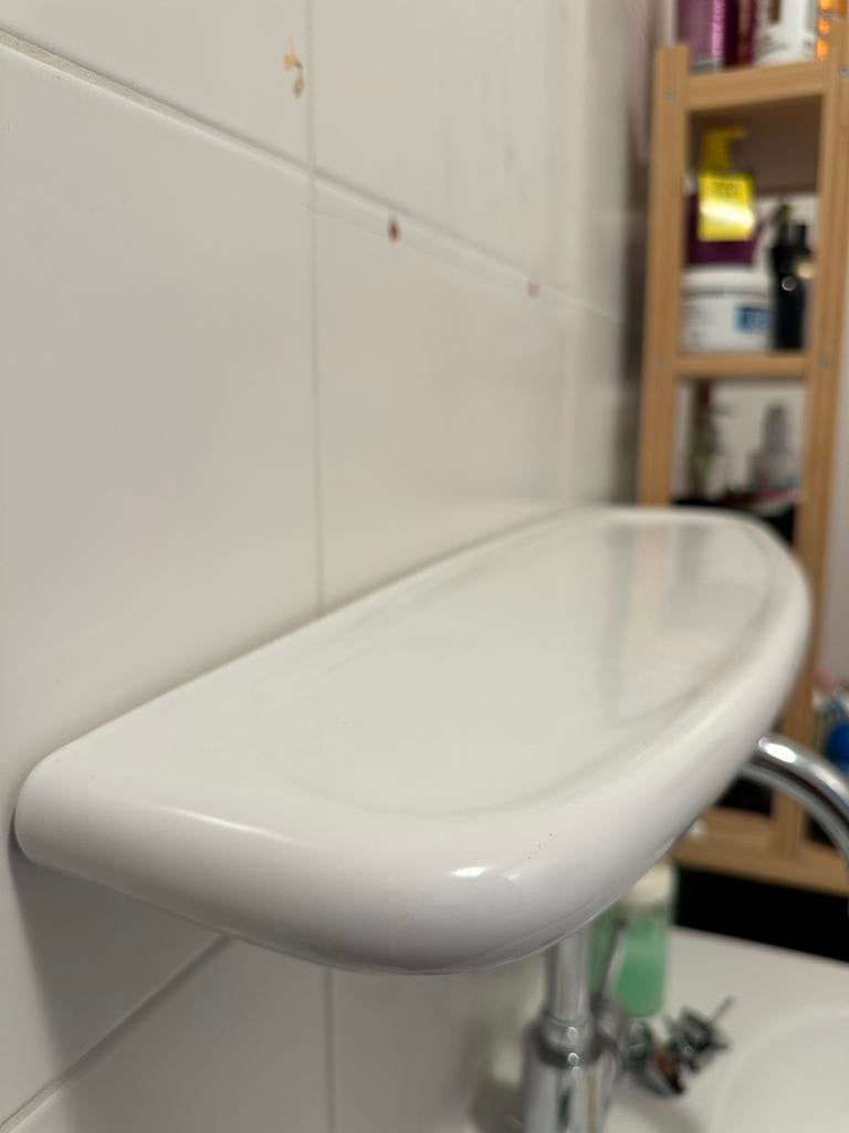 Witte badkamerplank, Ophalen, Gebruikt, Wit, Overige typen