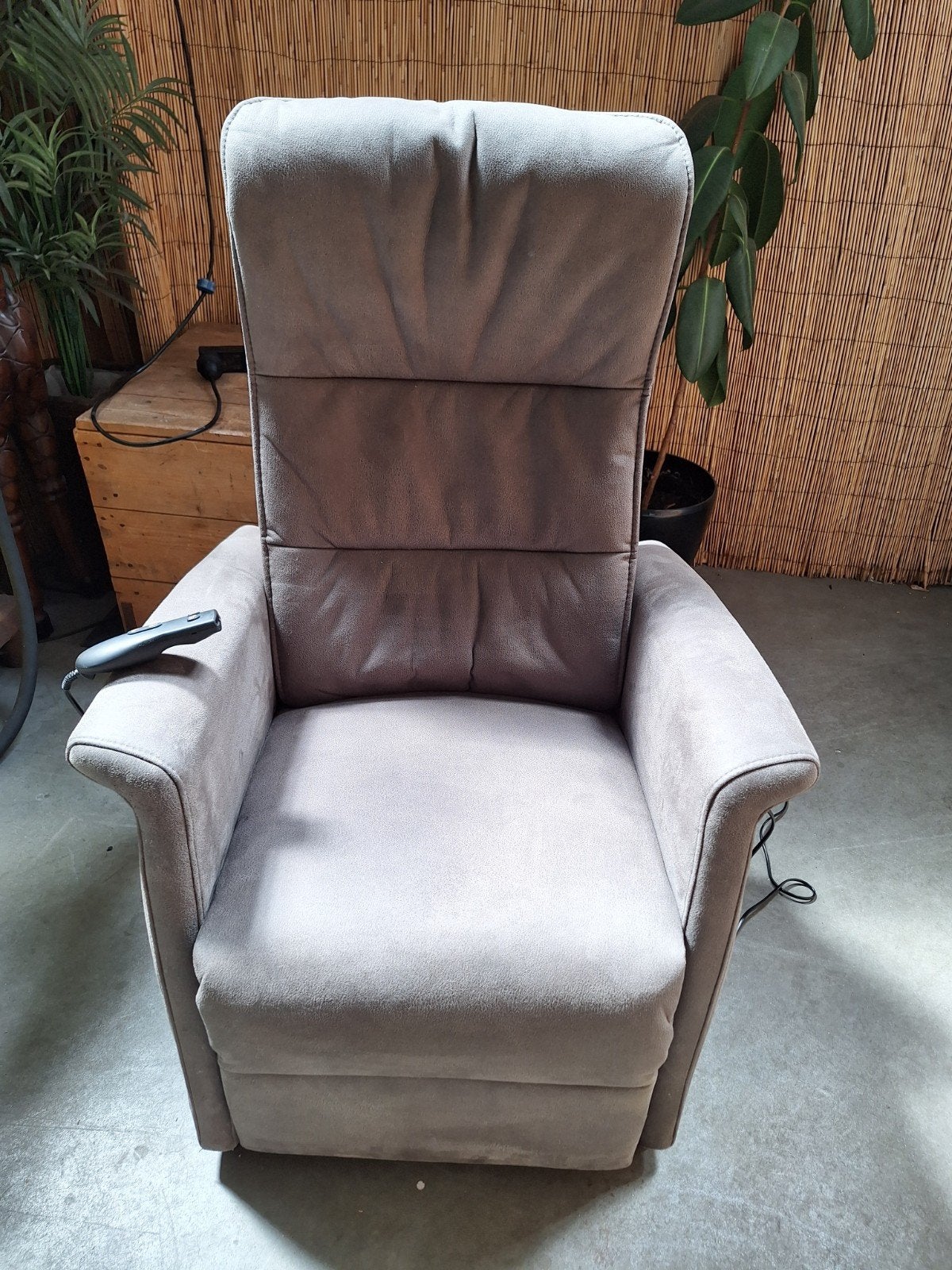 Sta op stoel, Huis en Inrichting, Fauteuils, Ophalen, Gebruikt, 75 tot 100 cm, 50 tot 75 cm