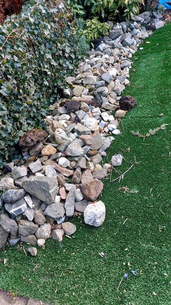 Partij keien, ideaal voor decoratie in de tuin, Tuin en Terras, Grind, Keien en Split, Ophalen, Overige materialen, Gebruikt, Kei