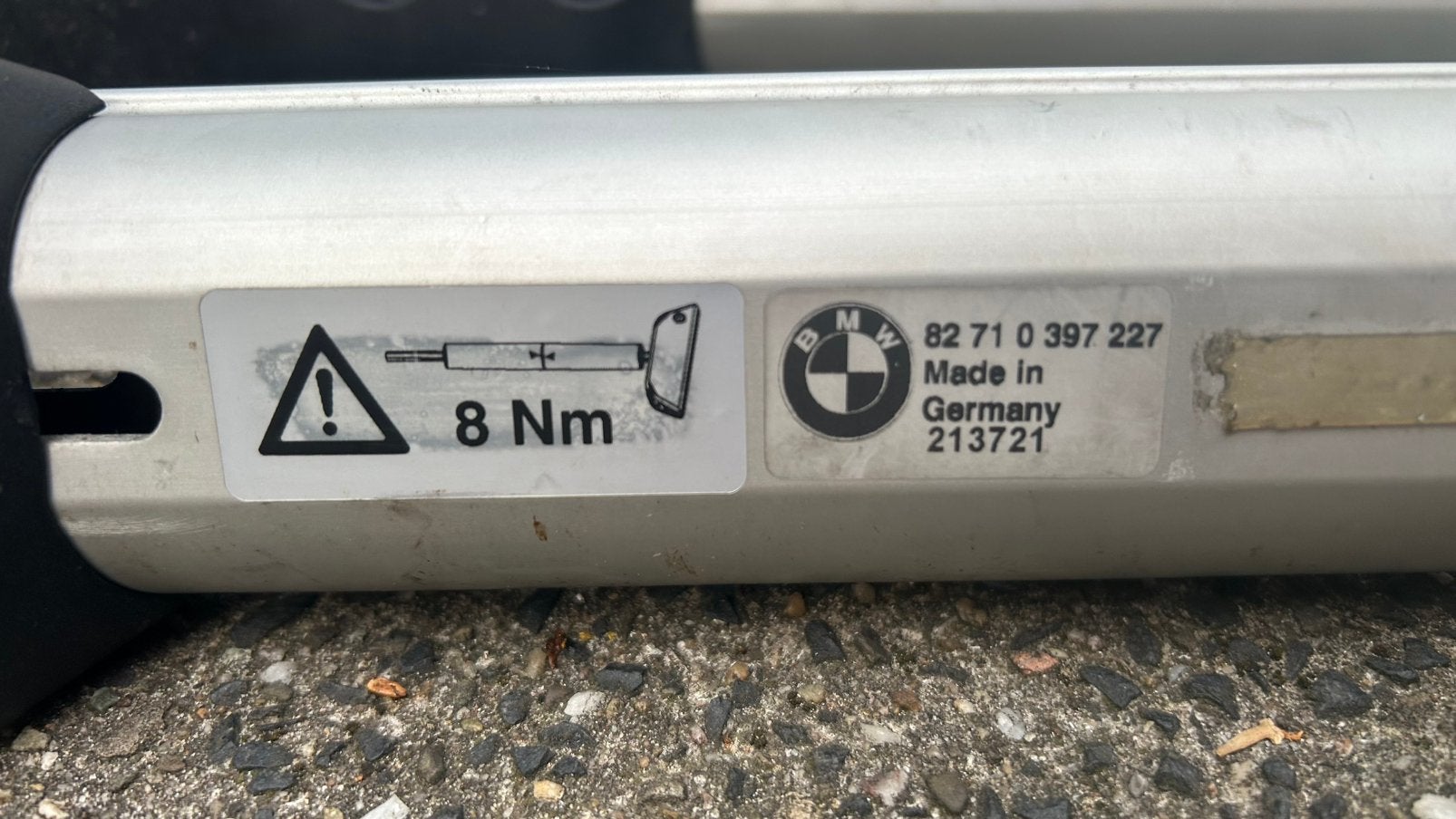 Bmw dakdragers, Ophalen, Gebruikt