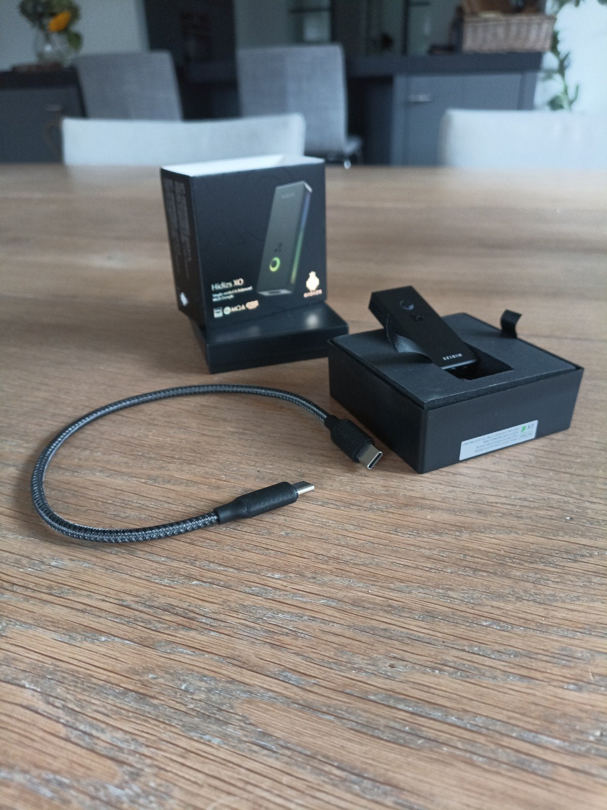 Hidizs XO Single-Ended & Balanced MQA Dongle DAC, Ophalen of Verzenden, Zo goed als nieuw, Overige typen