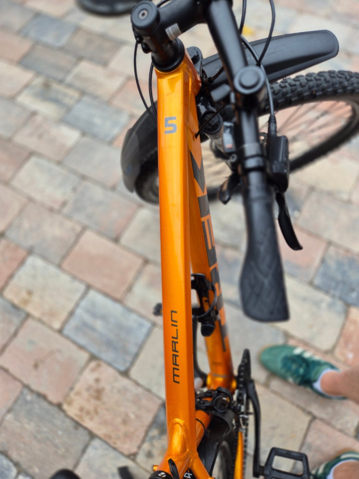 Trek Marlin 5 Mountainbike maat M/L 29 inch wielen - Zo goed, Fietsen en Brommers, Ophalen, 57 cm of meer, Hardtail, Heren