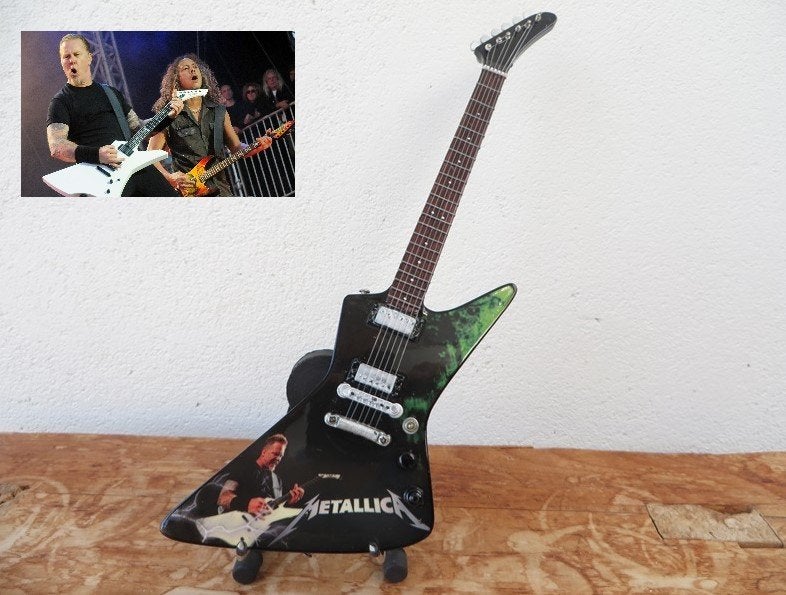 Gitaar JAMES HETFIELD (Metallica) ESP LTD EX Explorer, Ophalen of Verzenden, Nieuw, Instrument of Toebehoren