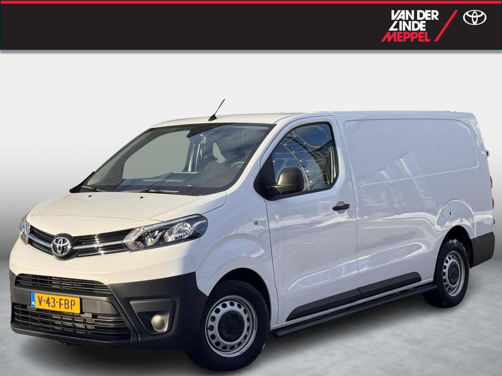 Toyota PROACE Worker 2.0 D-4D Live Long Trekhaak Carplay Cru, Auto's, Bestelauto's, Voorwielaandrijving, 12 maanden, Stof, Gebruikt