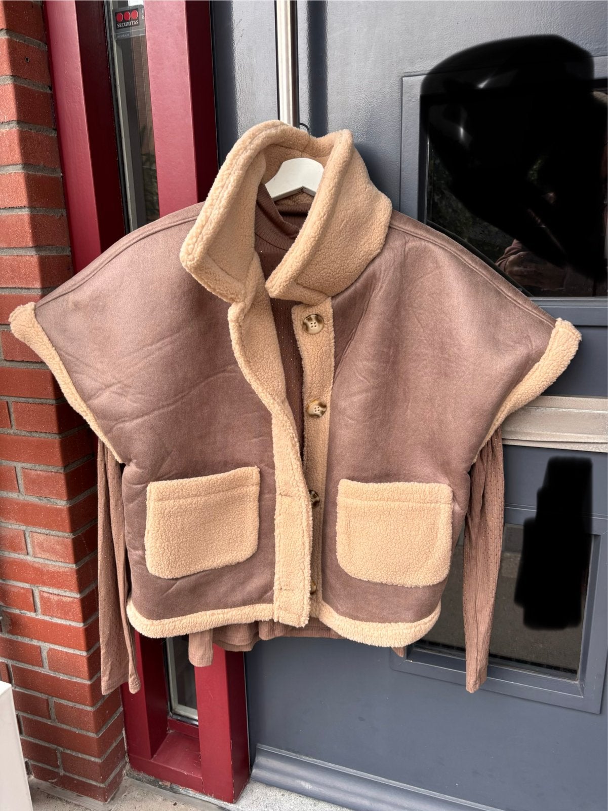 Nieuw Nukus gilet Athene L en top XL, Ophalen of Verzenden, Nieuw, Maat 42/44 (L), Bruin
