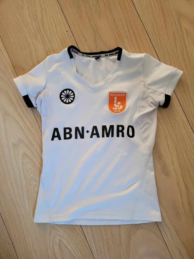 Hockey uit wedstrijd tenue shirt van HV Hockeer. Maat 140,, Ophalen of Verzenden, Gebruikt, Kleding