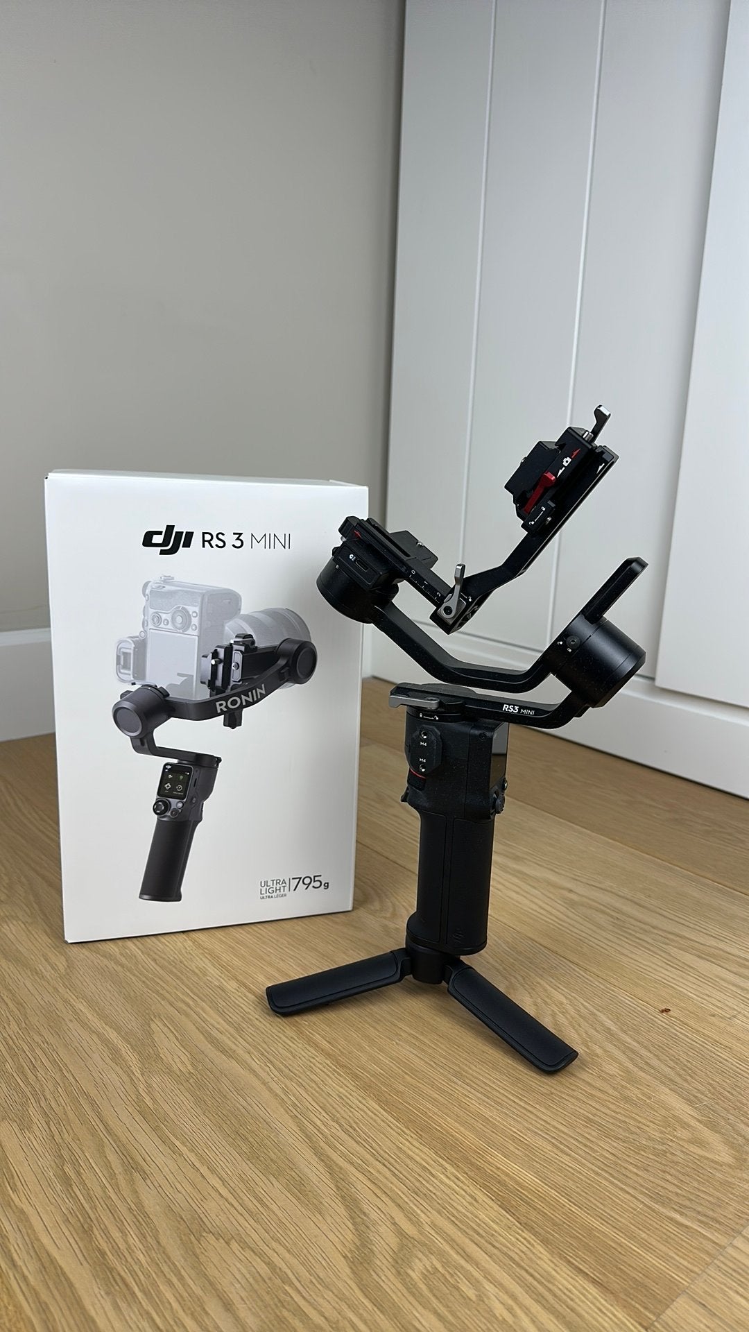 Dji RS3 Mini Gimbal, Gebruikt, 125 cm of minder, Overige typen, 3-assige stabilisatie