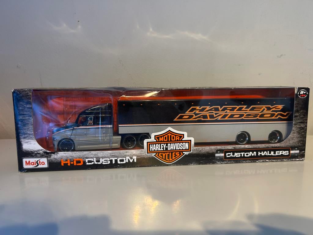 Maisto cusom haulers harley davidson, Ophalen, Zo goed als nieuw, Bus of Vrachtwagen, Overige merken