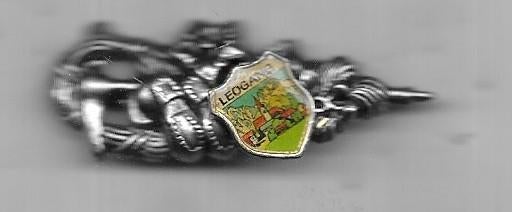 LEOGANG BROCHE SPELD, Verzenden, Gebruikt, Stad of Land, Speldje of Pin