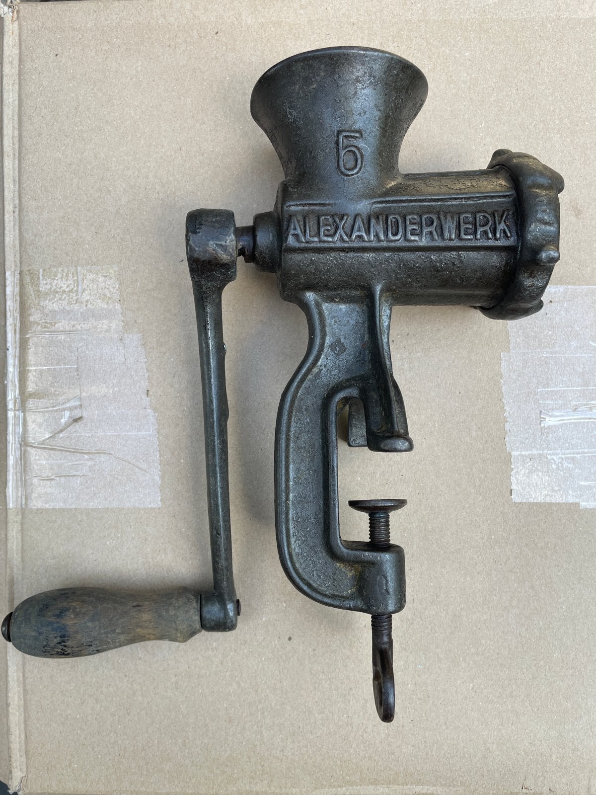 Vintage Alexanderwerk Vleesmolen - Maat 5, Verzenden