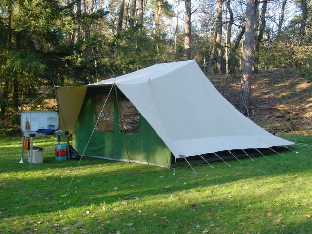 De Waard Zilvermeeuw met 1 windscherm, Caravans en Kamperen, Tenten, Ophalen