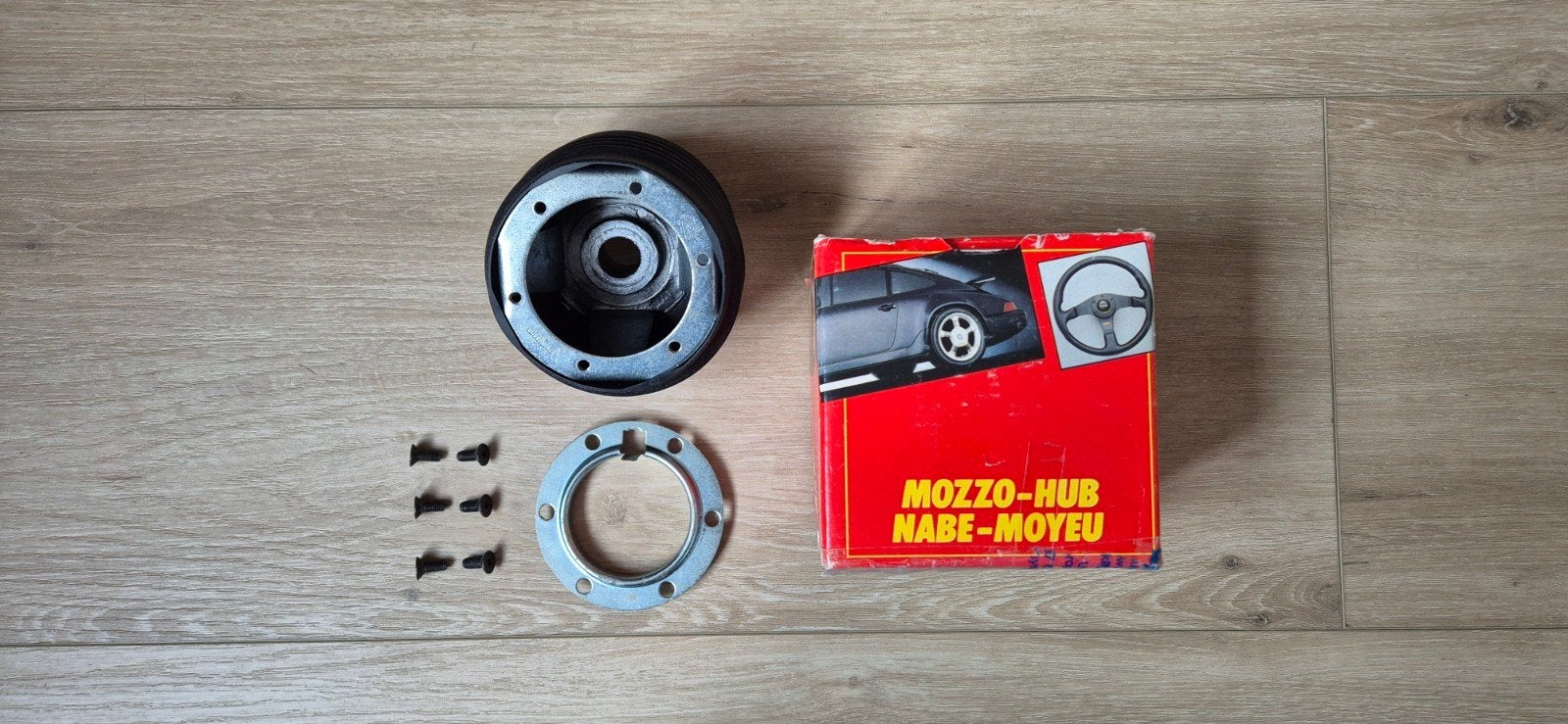 Momo sportstuur naaf voor Renault Clio en Twingo, Ophalen of Verzenden, Gebruikt, Renault