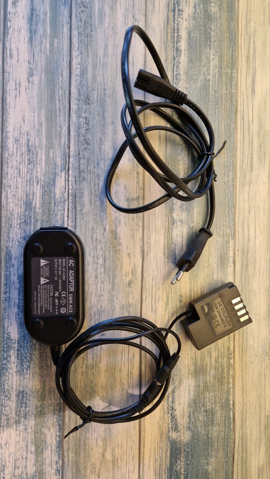 AC Adapter DMW-AC8 met DC Coupler voor Panasonic camera's, Gebruikt, Overige merken, Panasonic, Voeding