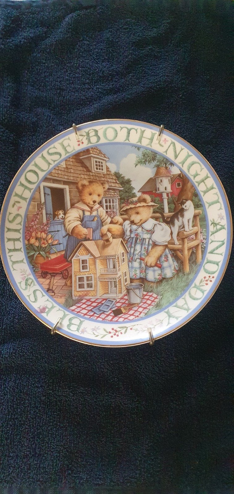 Royal Doulton / The Franklin Mint "Bless This House, Antiek en Kunst, Ophalen of Verzenden