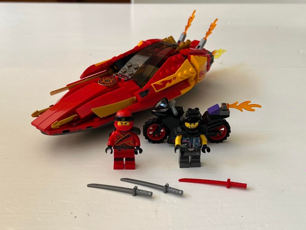 Compleet! Lego 70638 Ninjago Kais Katana v11, Lego, Ophalen of Verzenden, Compleet, Zo goed als nieuw