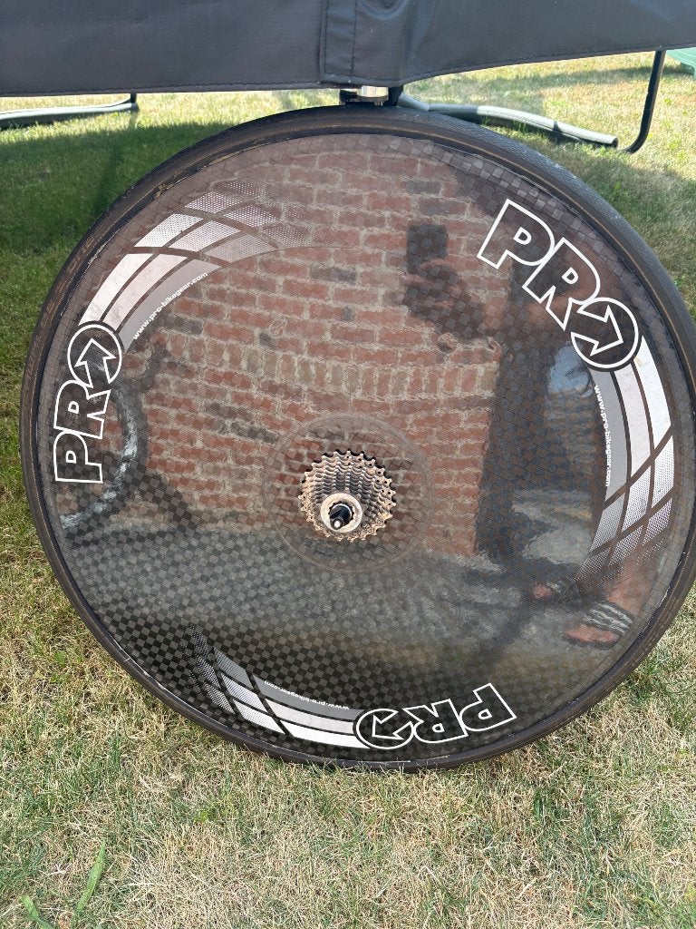 Wielset Pro, Fietsen en Brommers, Fietsonderdelen, Gebruikt, Tijdrit-/triatlonfiets, Pro, Carbon