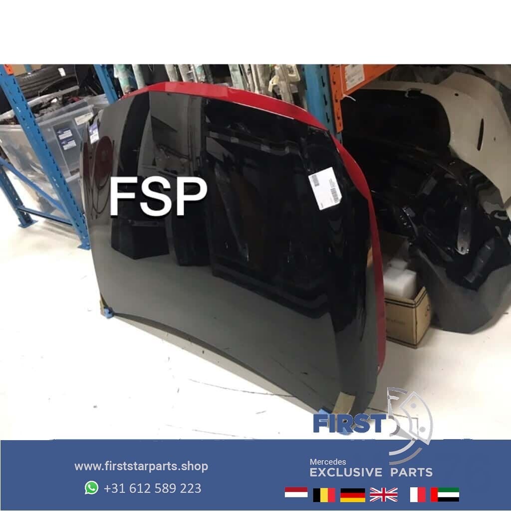 W176 motorkap Mercedes A Klasse 2013-2018 zwart, Gebruikt, -, Voor, Ophalen of Verzenden