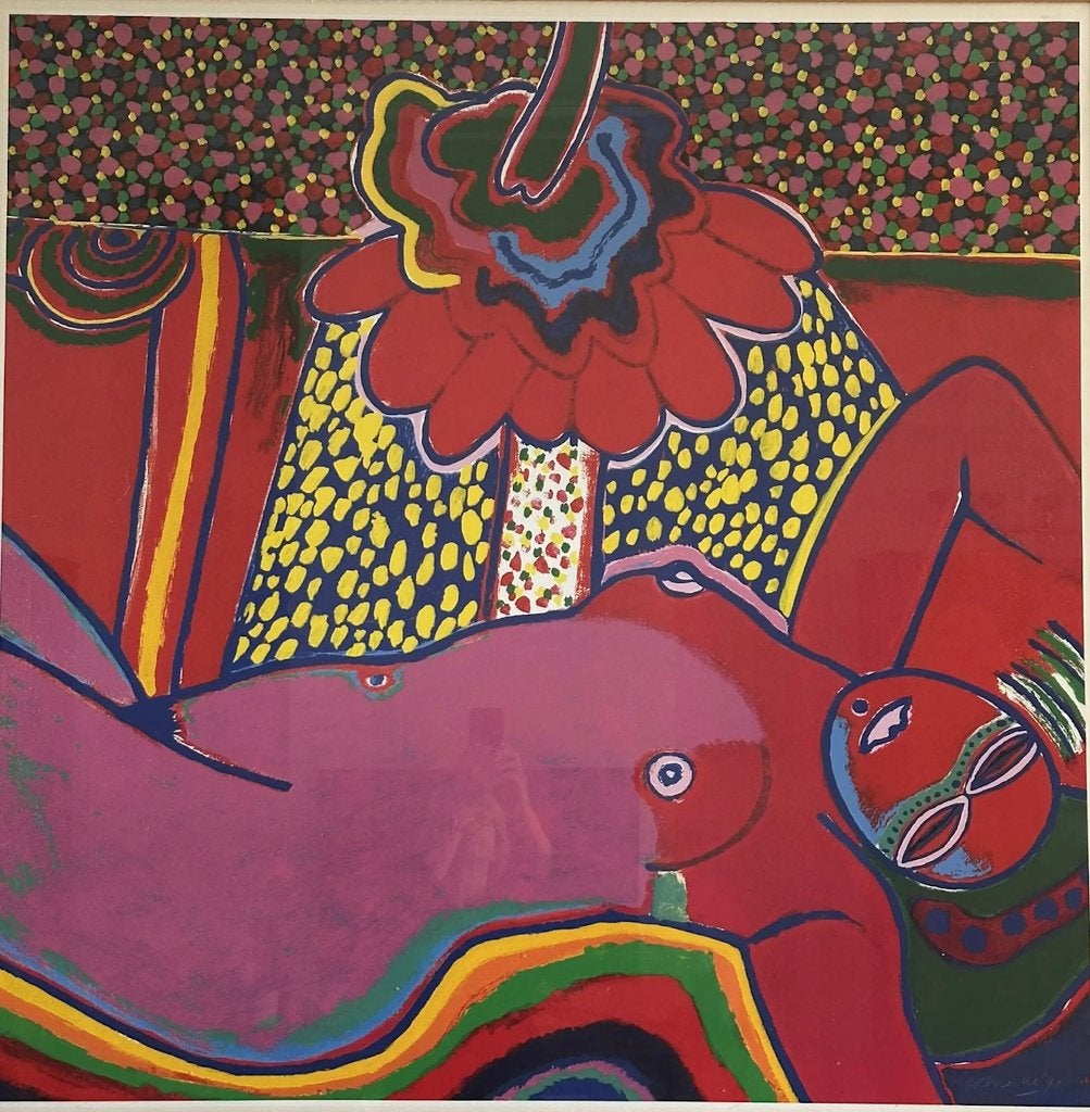 Corneille liggend naakt, Antiek en Kunst, Kunst | Schilderijen | Modern, Ophalen