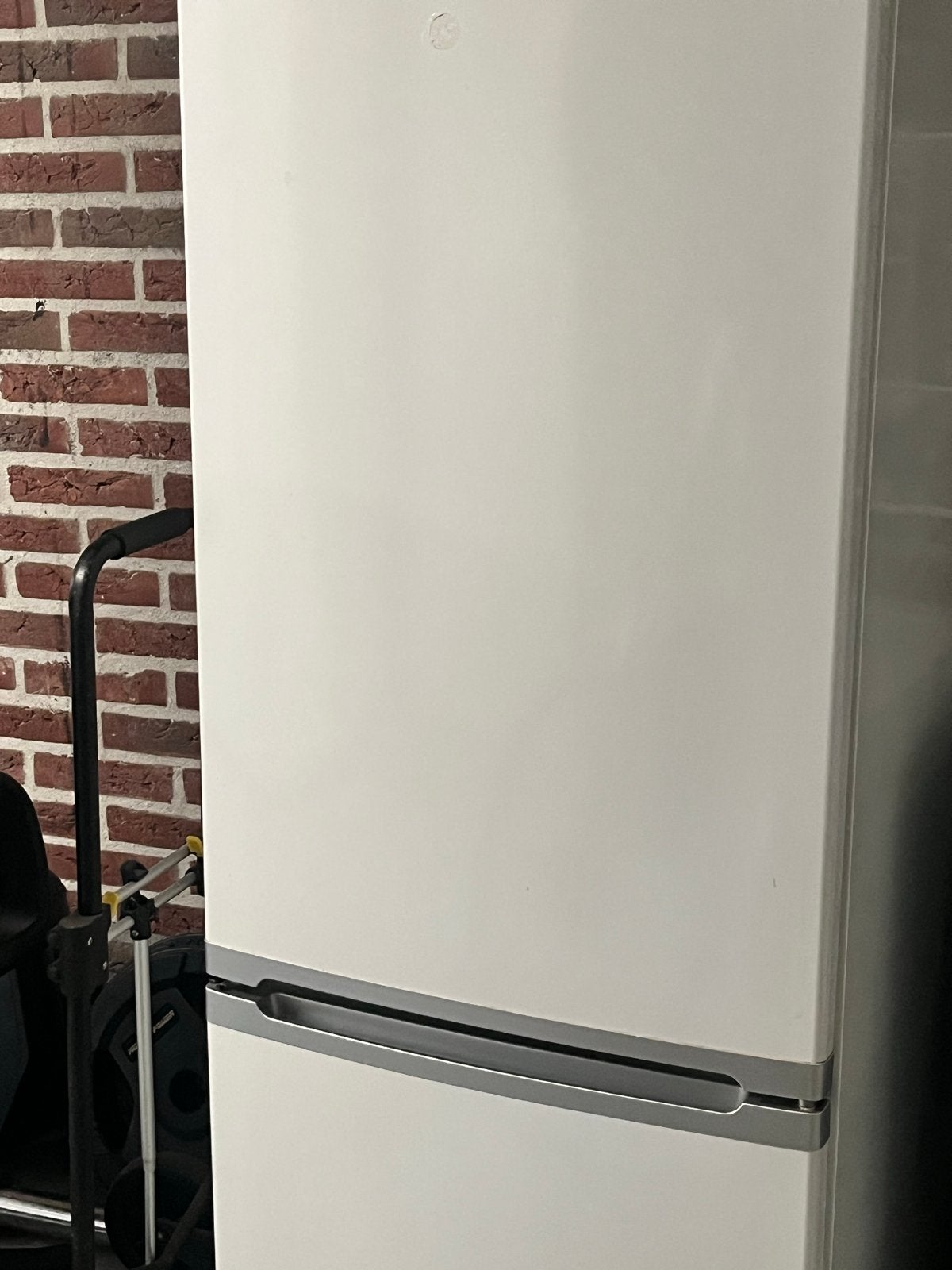 Witte Koel-vriescombinatie - Ruim en Functioneel, Ophalen, 150 tot 200 liter, Gebruikt, 60 cm of meer