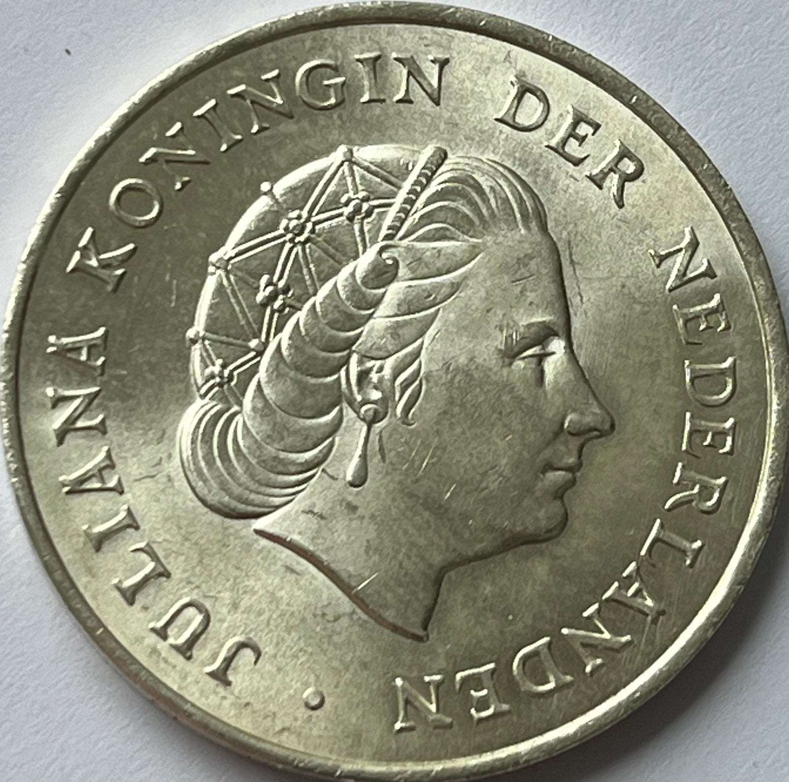 Nederlandse-Antillen 2,5 gulden 1964 prachtexemplaar, Postzegels en Munten, Munten | Nederland, Koningin Juliana, Zilver, Ophalen of Verzenden
