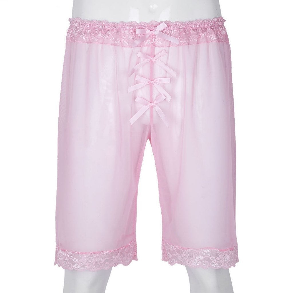 Roze kanten sissy boxer, Kleding | Heren, Verzenden, Roze, Boxer