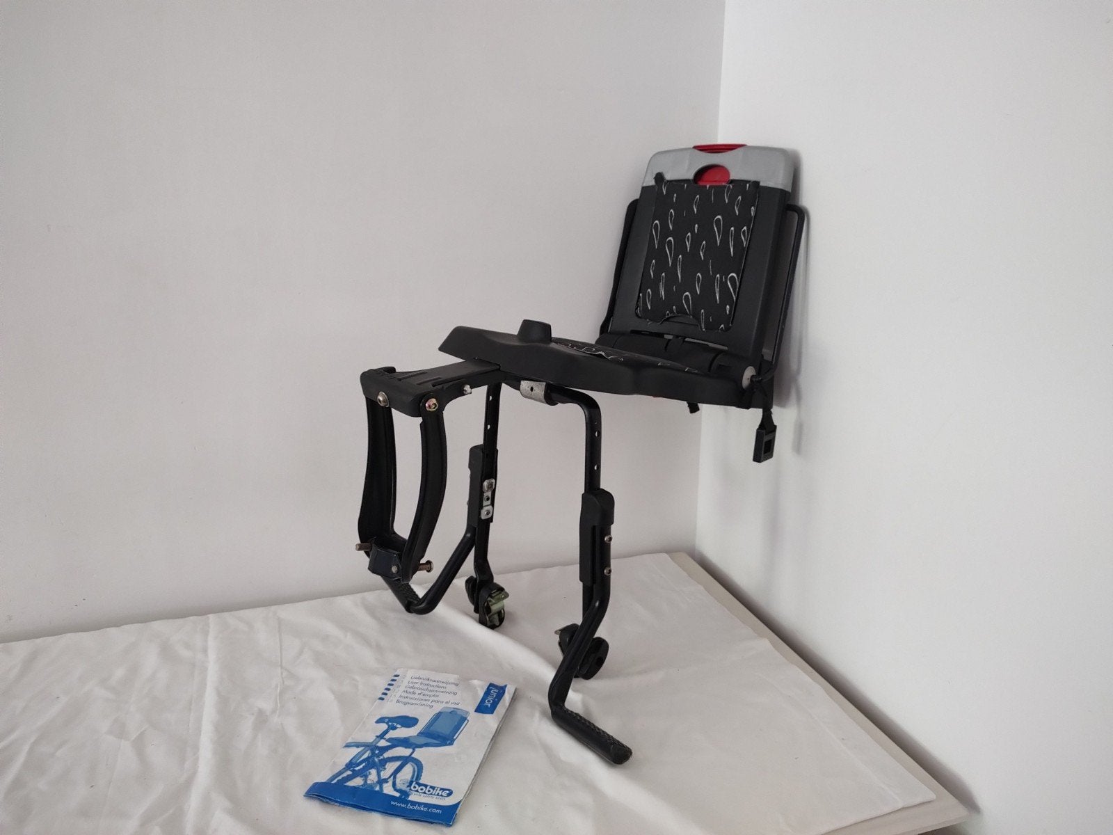 Bobike Junior inklapbaar achterzitje, Gebruikt, 15 t/m 36 kg, Onbekend, Ophalen of Verzenden
