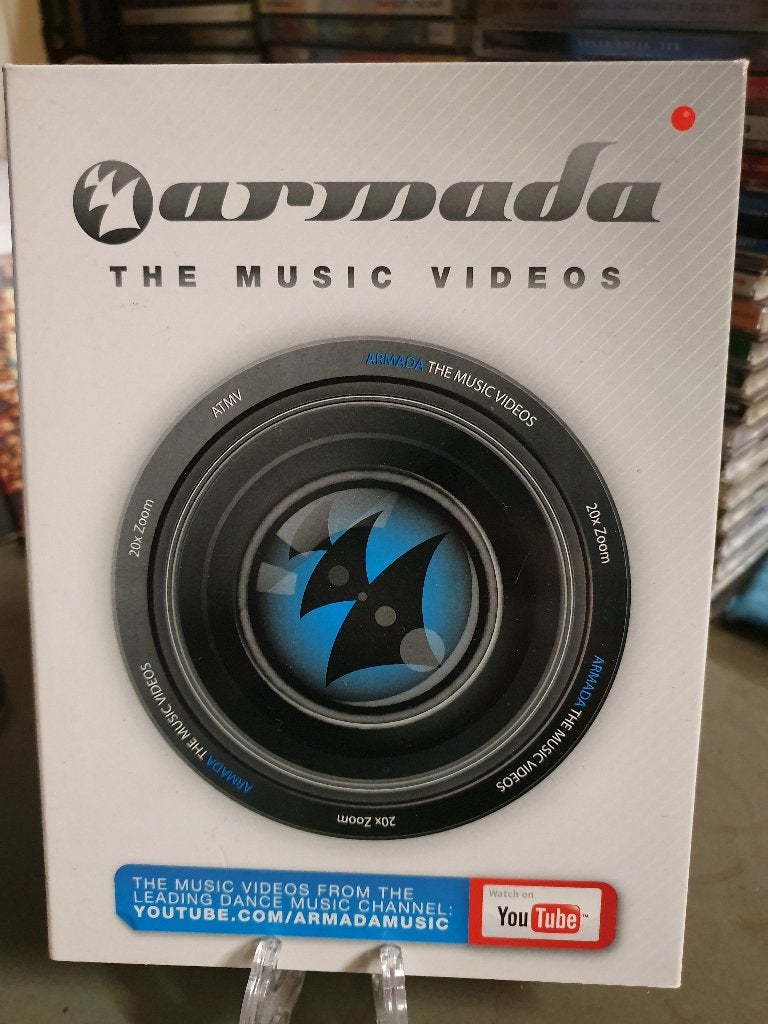Armada The Music Videos Armin van Buuren,Markus enz CD+DVD, Alle leeftijden, Ophalen of Verzenden, Zo goed als nieuw