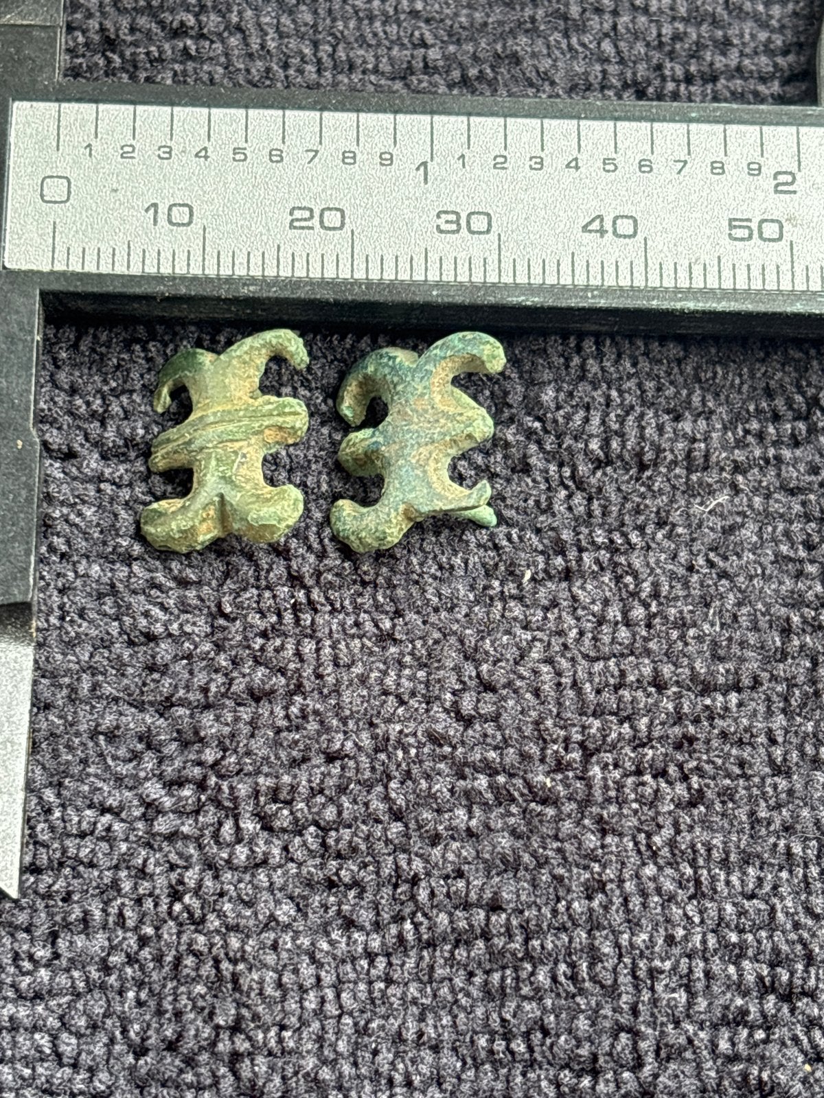 Viking riembeslag of decoratief beslag, 2 stuks, Ophalen of Verzenden