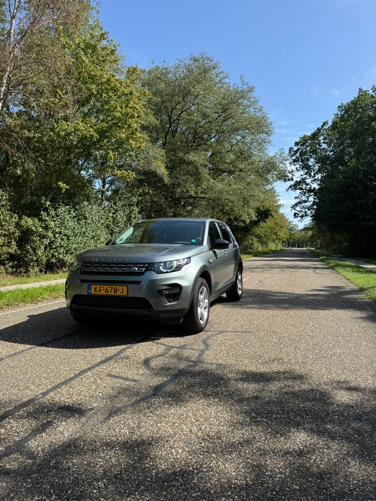 Land Rover Discovery Sport 2.0 TD4 4WD Aut9 2016 Grijs, Auto's, Automaat, 4 cilinders, Origineel Nederlands, Diesel
