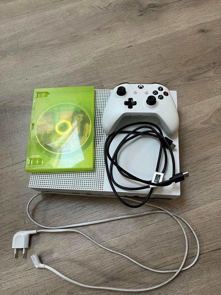 Xbox one S, Ophalen of Verzenden, Zo goed als nieuw, 500 GB, Met 1 controller