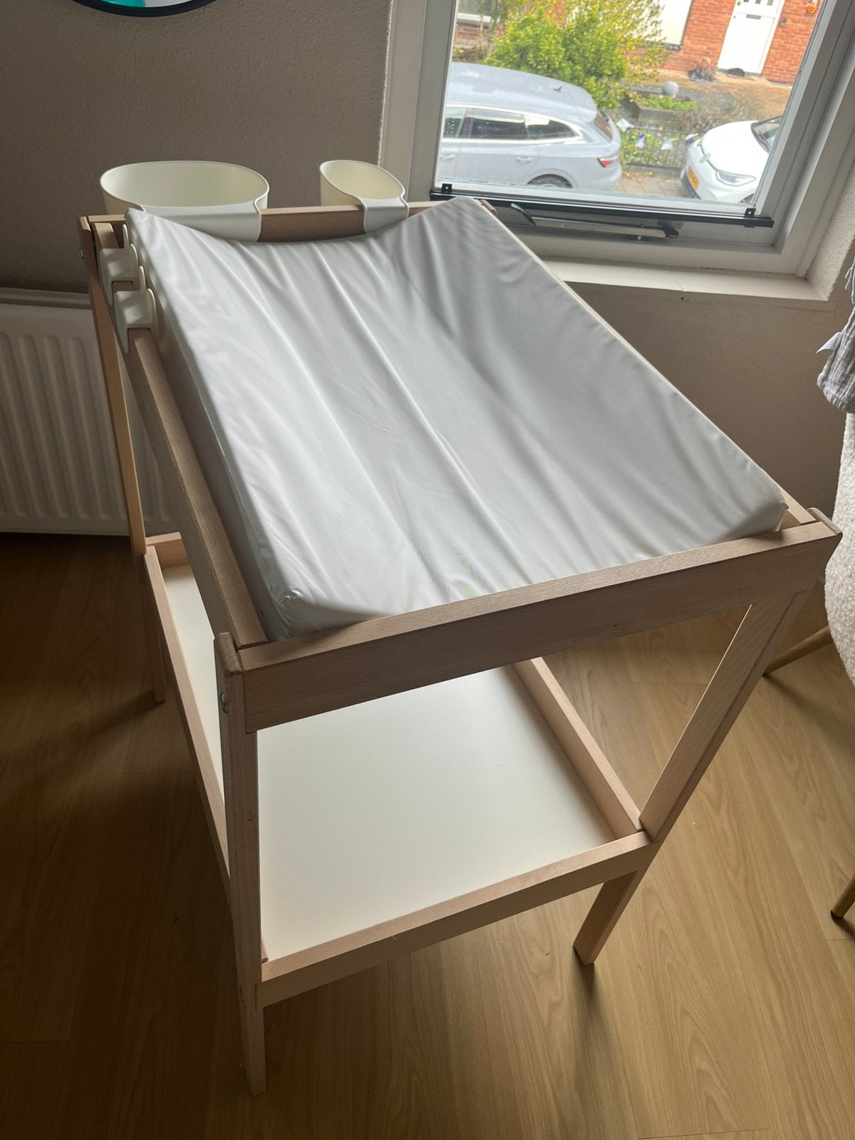 Ikea SNIGLAR verschoontafel incl aankleedkussen, Ophalen, Zo goed als nieuw, Commode