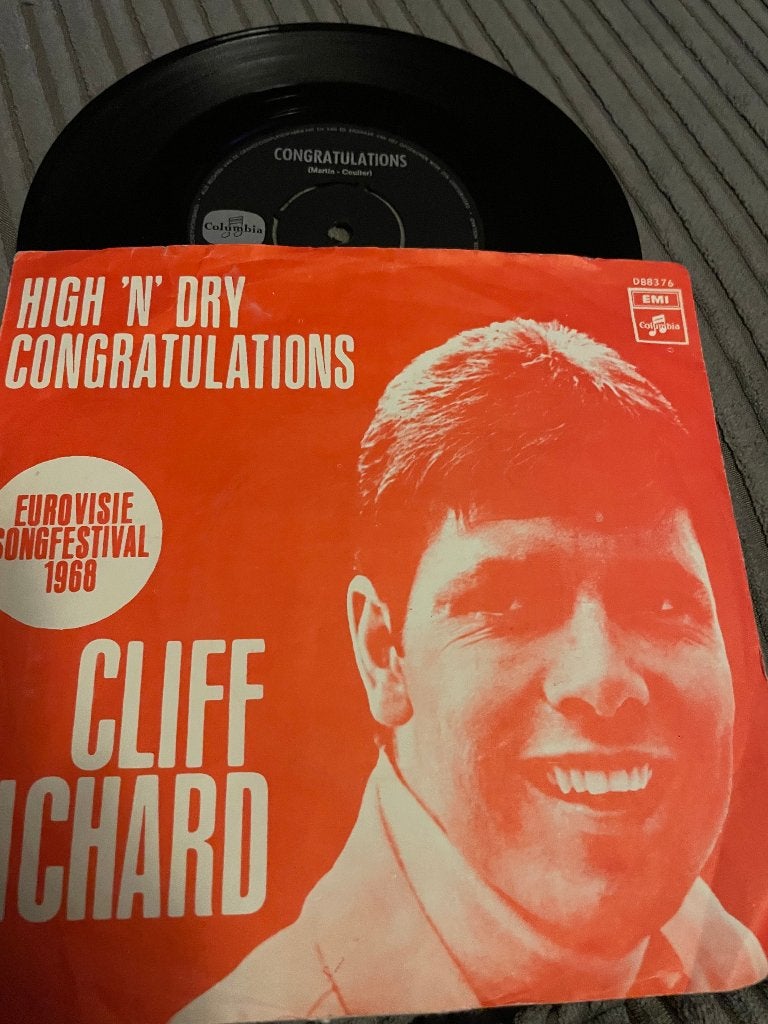 Cliff Richard single, Cd's en Dvd's, Vinyl Singles, 7 inch, Ophalen of Verzenden, Zo goed als nieuw, Pop