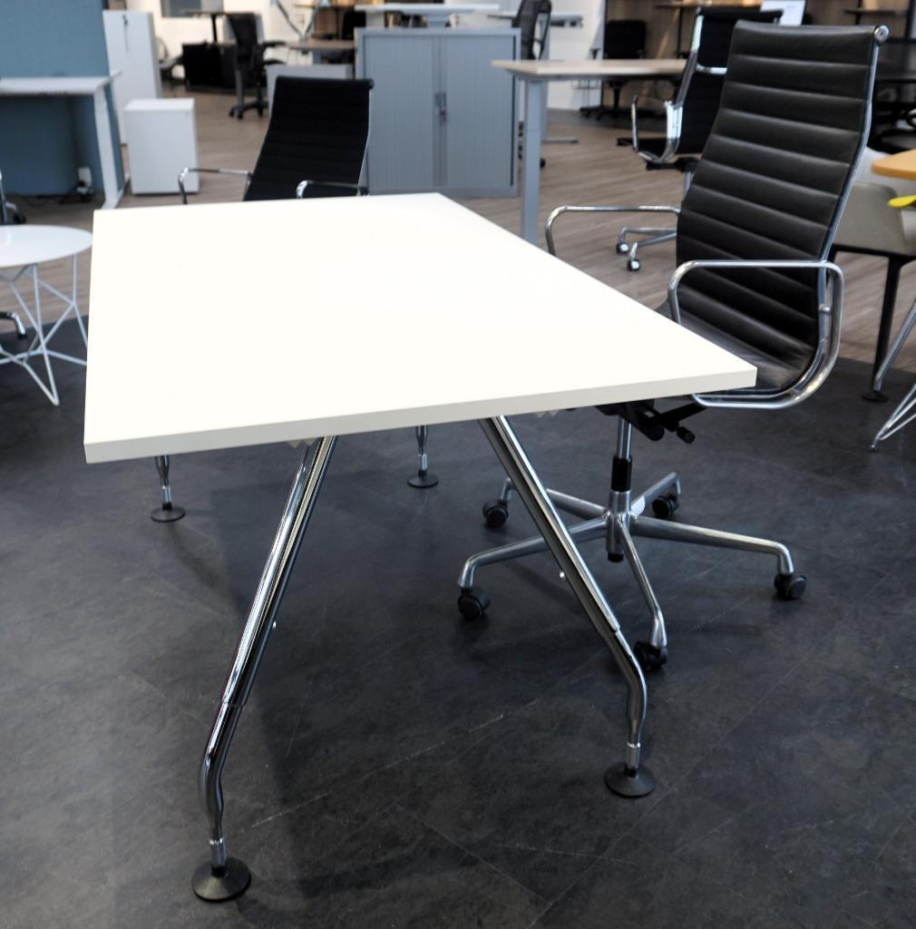 Vitra Ad Hoc Bureau | Vergadertafel | 160 x 80 cm, Huis en Inrichting, Bureaus, Gebruikt, -, -, In hoogte verstelbaar