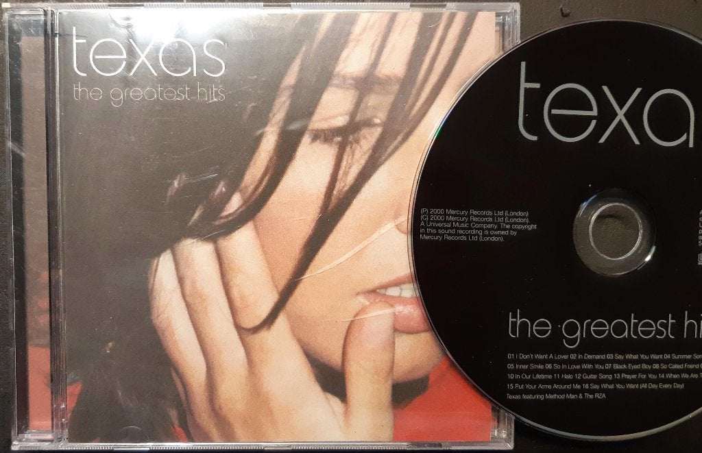 TEXAS - The greatest hits ( CD ), Ophalen of Verzenden, Zo goed als nieuw, Poprock