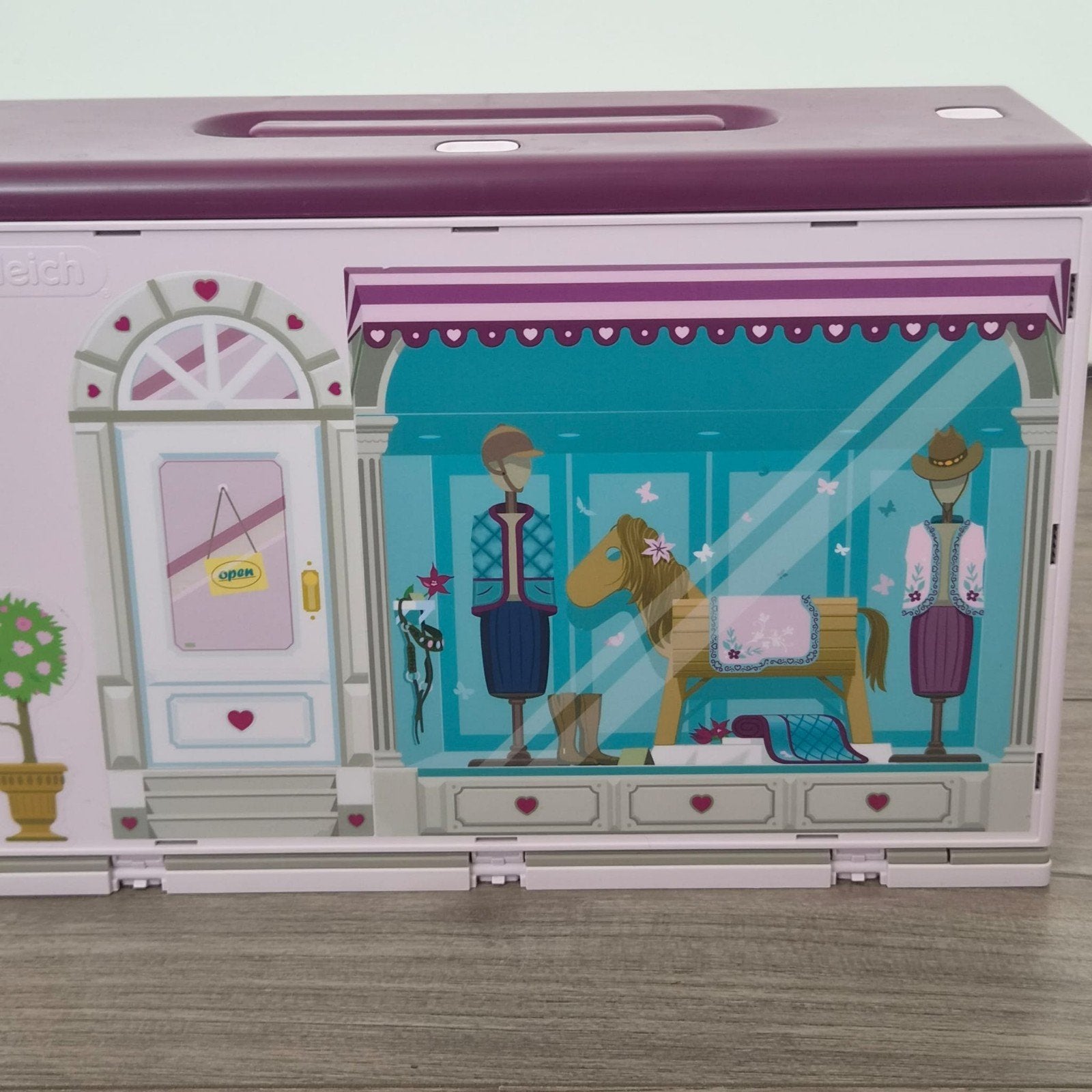 Schleich Paarden Boutique Speelset - Compleet en Netjes, Ophalen of Verzenden, Zo goed als nieuw, Jongen of Meisje