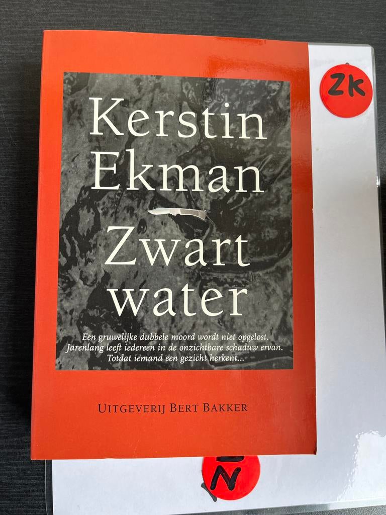 Kerstin Ekman - Zwart water (Thriller), Ophalen of Verzenden, Zo goed als nieuw, Scandinavië