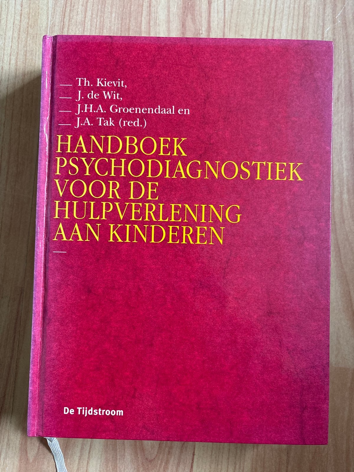 Handboek Psychodiagnostiek voor de Hulpverlening aan Kindere, Boeken, Studieboeken en Cursussen, Ophalen of Verzenden, Zo goed als nieuw