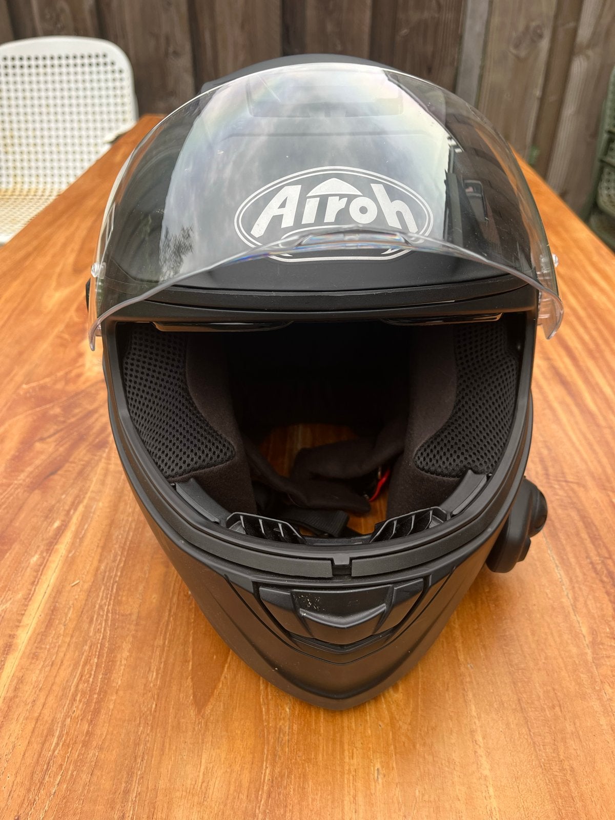 Airoh Storm Integraalhelm (Maat S, Zwart), Overige merken, Dames, Ophalen of Verzenden, Integraalhelm