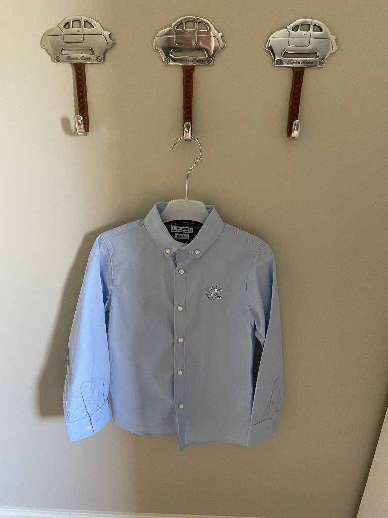 Blouse maat 116 Mayoral, Kinderen en Baby's, Kinderkleding | Maat 116, Ophalen, Mayoral, Overhemd of Blouse, Zo goed als nieuw