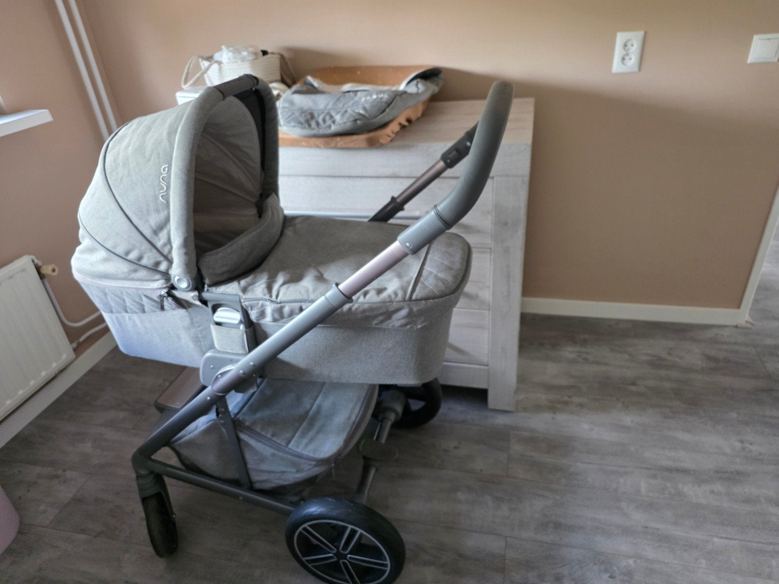 Nuna Nexxt Kinderwagen, Gebruikt, Met autostoeltje, Combiwagen, Ophalen
