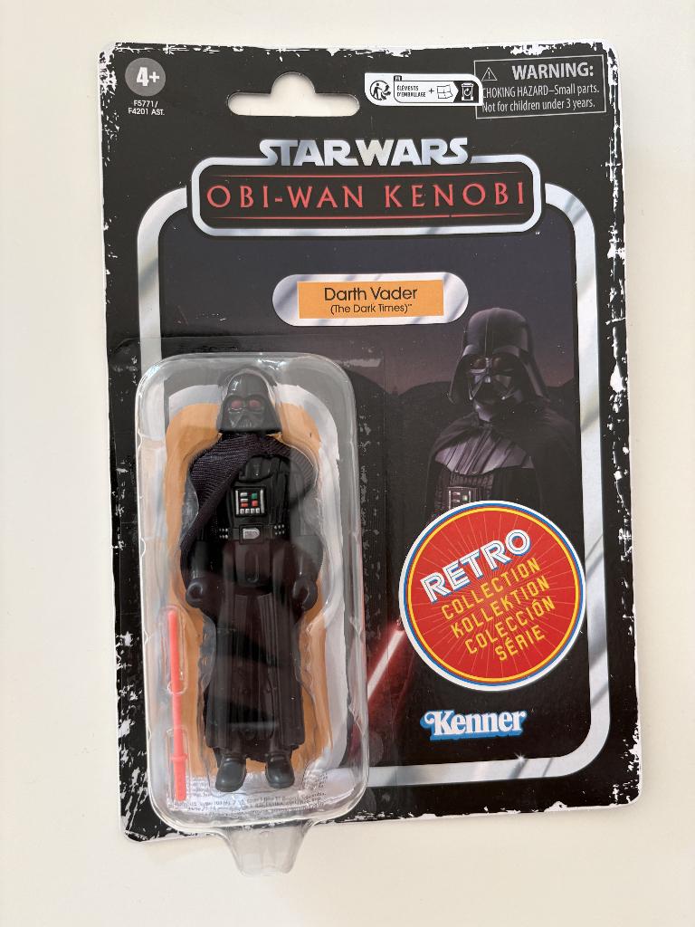 Star Wars Retro Collection - Obi-Wan Kenobi Darth Vader, Ophalen of Verzenden, Nieuw, Actiefiguurtje