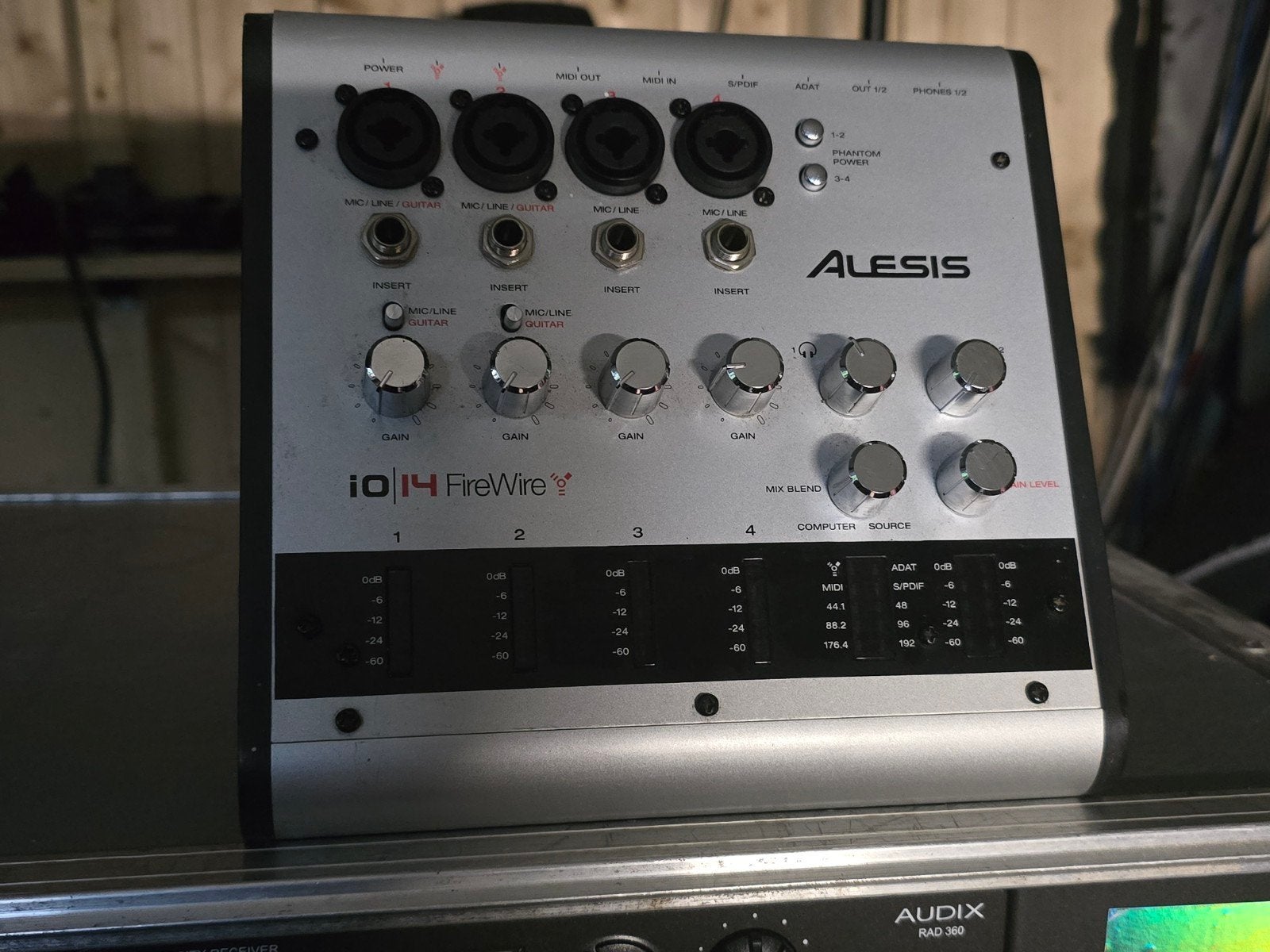 Alesis io 14 Firewire, Ophalen of Verzenden, Gebruikt
