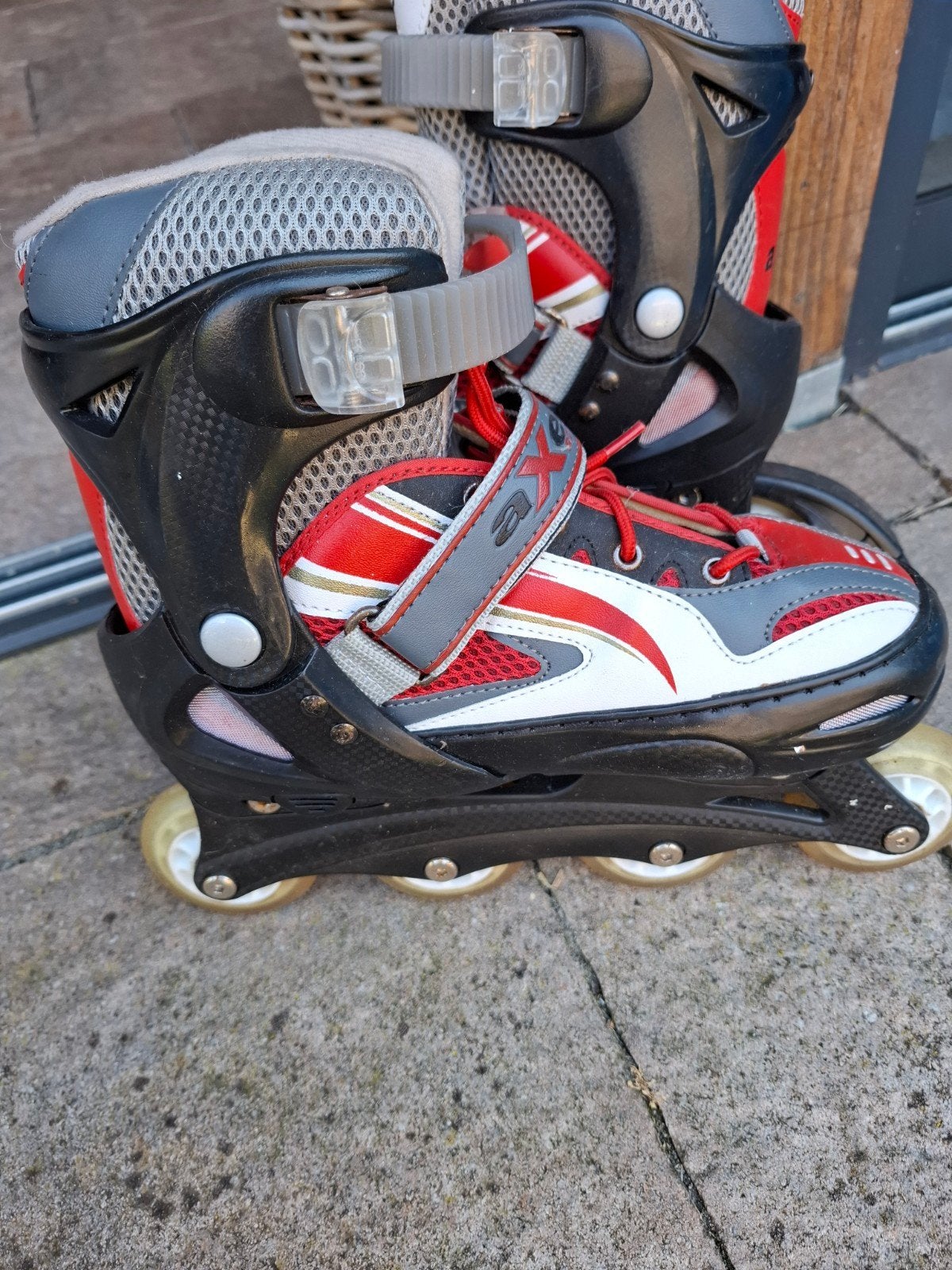 Verstelbare Axer Sport Inline Skates - Maat 38-41, Sport en Fitness, Ophalen, Verstelbaar, Gebruikt, Kinderen