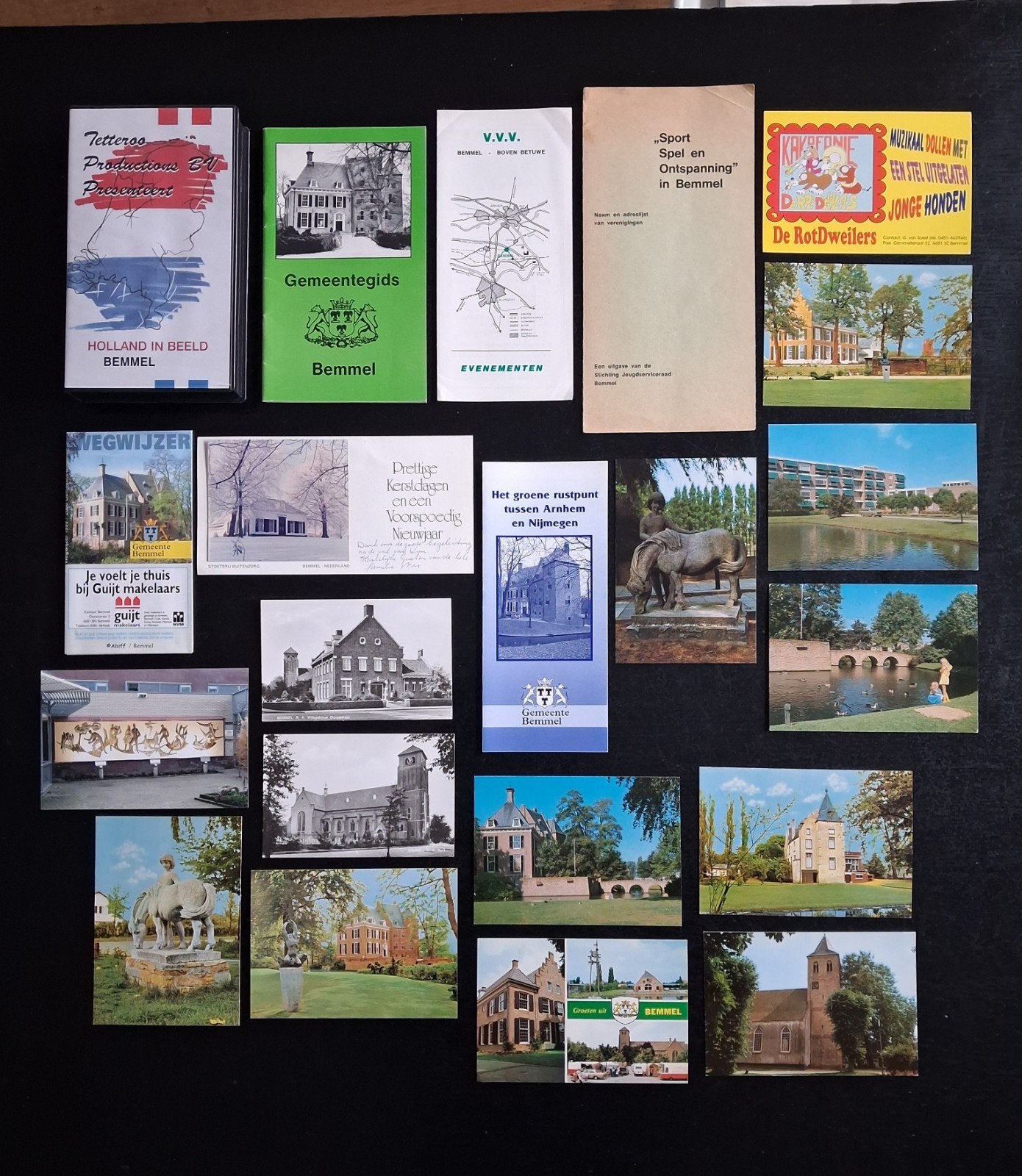 Bemmel, partij ansichten, boek, kalenders, folders etc., Ophalen of Verzenden, Gelezen