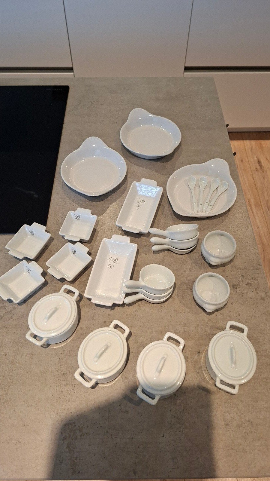 Diverse schaaltjes en kommetjes voor sausjes en tapas, Ophalen of Verzenden, Gebruikt, Keramiek, Kom(men)